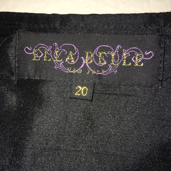 2pc black lace skirt and jacket size 20 - Picture 2 of 2